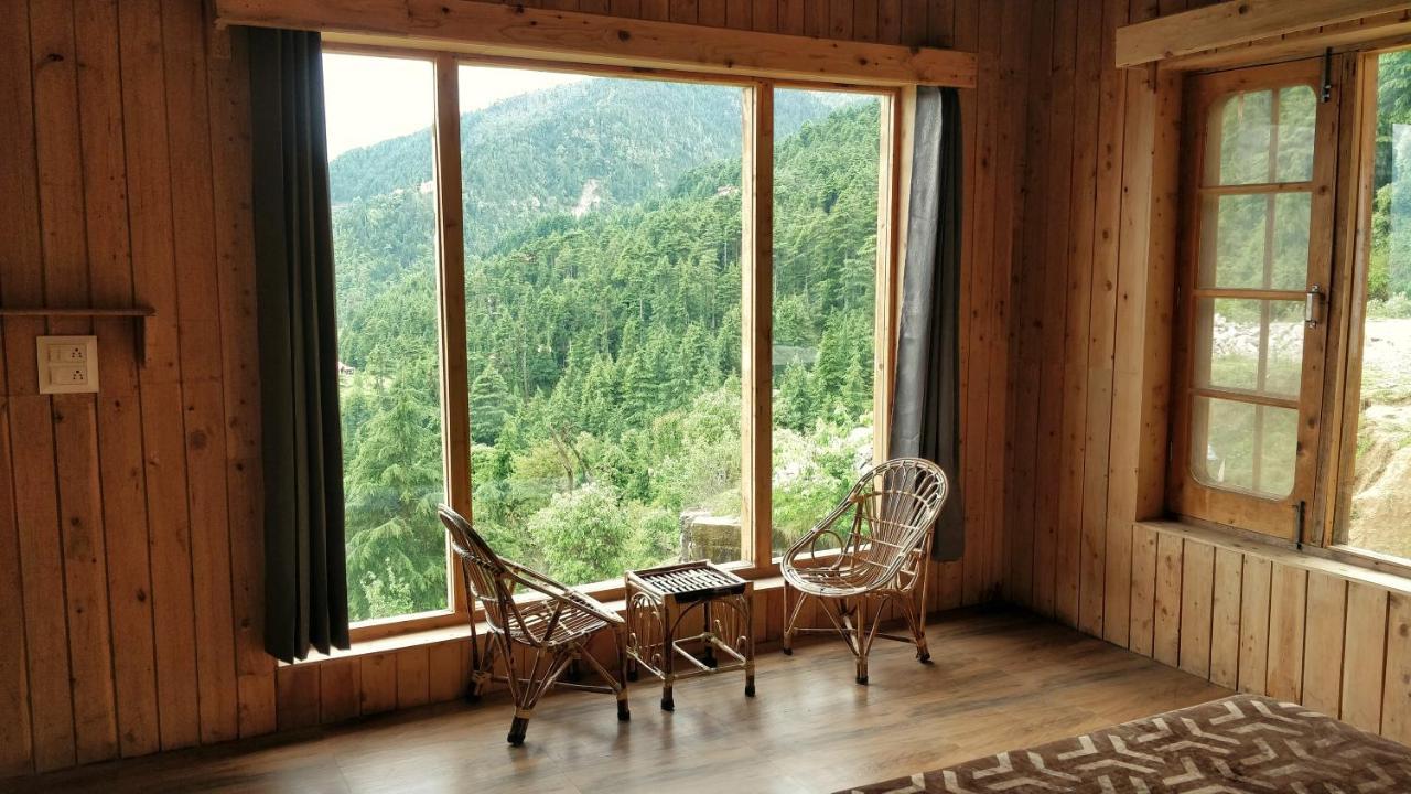 Loghouse At Khajjiar Lake エクステリア 写真